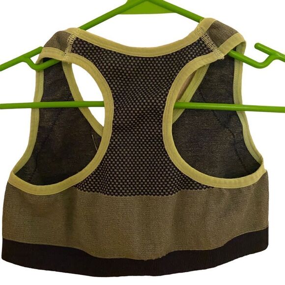 I Love Milan Sports Bras Small Athletic Sports Running green black - Picture 3 of 4